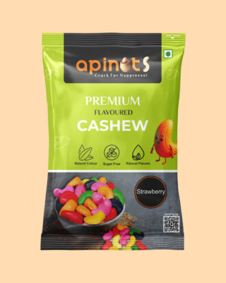 Apinuts Flavoured Cashew STRAWBERRY 25gm