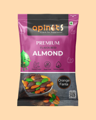 Apinuts Flavoured Almond ORANGE FANTA 30gm