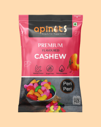 Apinuts Flavoured Cashew PERI PERI 25gm